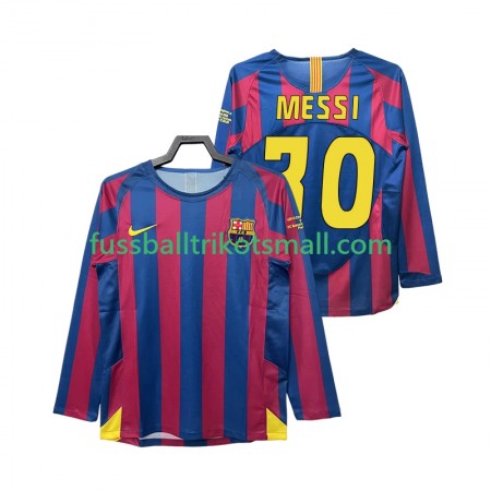 Fußballtrikots FC Barcelona Lionel Messi 30 Champions League 2006 Retro 2005 Langarm Heimtrikotsatz kaufen Fußballtrikots FC Barcelona Lionel Messi 30 Champions League 2006 Retro 2005 Langarm Heimtrikotsatz kaufen